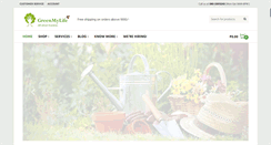 Desktop Screenshot of greenmylife.in